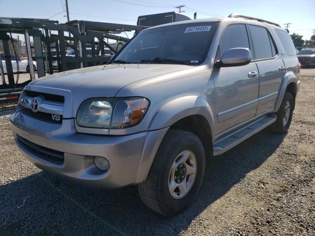 5TDZT38A96S282528 - 2006 TOYOTA SEQUOIA LIMITED SILVER photo 1