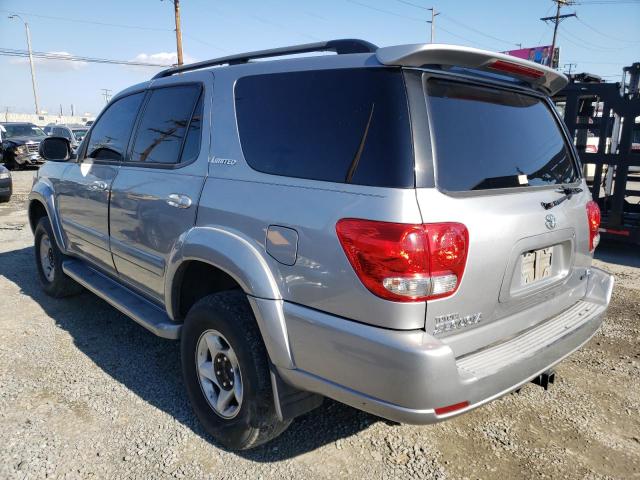 5TDZT38A96S282528 - 2006 TOYOTA SEQUOIA LIMITED SILVER photo 2