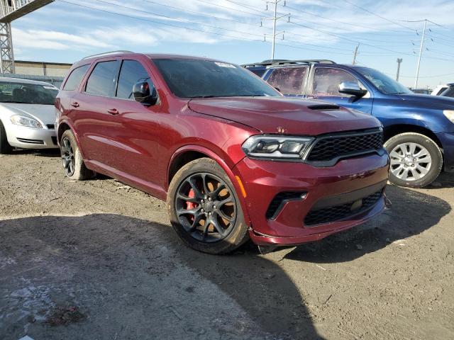 1C4SDJH91MC716142 - 2021 DODGE DURANGO SRT HELLCAT MAROON photo 4