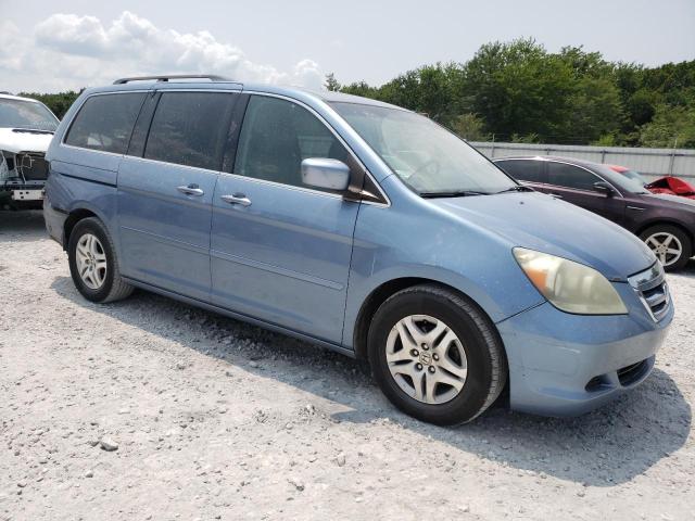 5FNRL386X6B024065 - 2006 HONDA ODYSSEY EXL BLUE photo 4