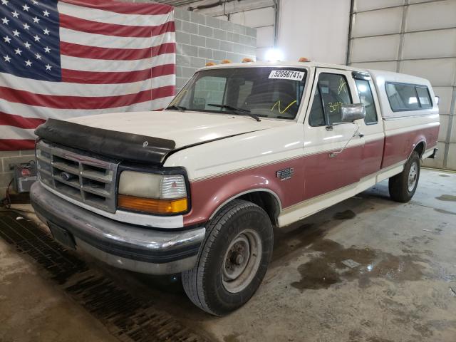 1FTHX25F7SKB65526 - 1995 FORD F250 TWO TONE photo 2