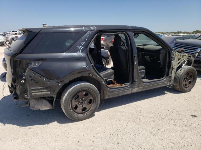 1FM5K8AB1MGA43298 - 2021 FORD EXPLORER POLICE INTERCEPTOR BLACK photo 3