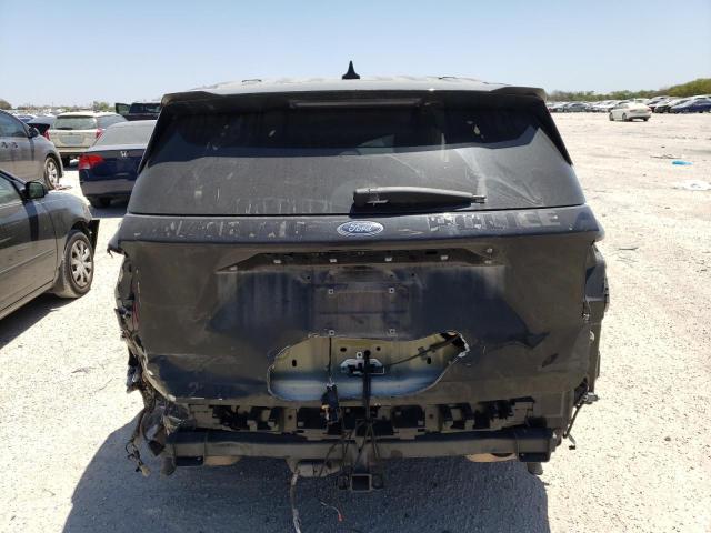 1FM5K8AB1MGA43298 - 2021 FORD EXPLORER POLICE INTERCEPTOR BLACK photo 6