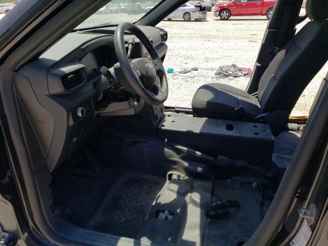 1FM5K8AB1MGA43298 - 2021 FORD EXPLORER POLICE INTERCEPTOR BLACK photo 7