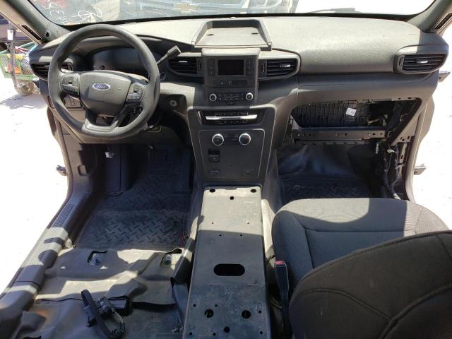 1FM5K8AB1MGA43298 - 2021 FORD EXPLORER POLICE INTERCEPTOR BLACK photo 8