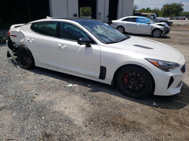 KNAE55LC3N6108916 - 2022 KIA STINGER GT2 WHITE photo 4