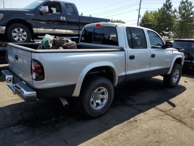 1D7HG48N54S632126 - 2004 DODGE DAKOTA QUAD SLT BLACK photo 3