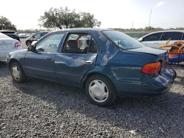 1Y1SK528XYZ421231 - 2000 CHEVROLET GEO PRIZM BASE BLUE photo 2