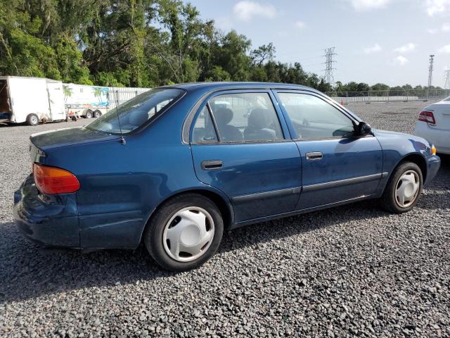 1Y1SK528XYZ421231 - 2000 CHEVROLET GEO PRIZM BASE BLUE photo 3