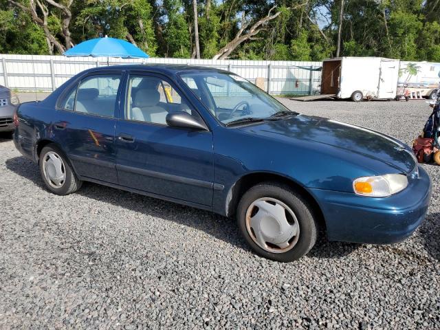 1Y1SK528XYZ421231 - 2000 CHEVROLET GEO PRIZM BASE BLUE photo 4