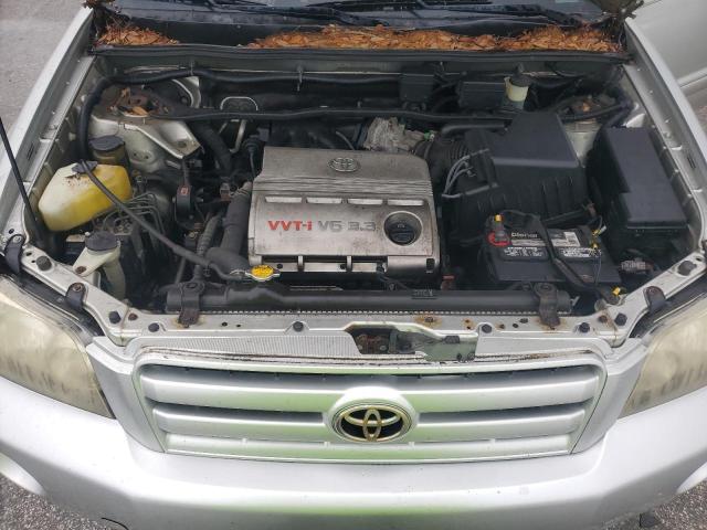JTEDP21A240036998 - 2004 TOYOTA HIGHLANDER BASE 银色 照片 12