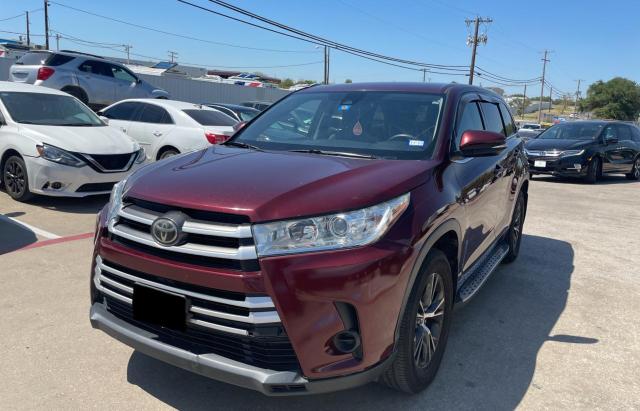 5TDZARFH3HS028924 - 2017 TOYOTA HIGHLANDER LE BURGUNDY photo 2