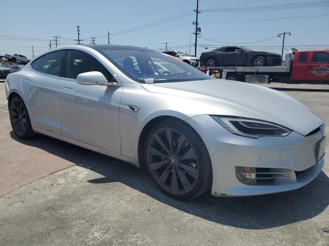 5YJSA1E26HF209388 - 2017 TESLA MODEL S SILVER photo 4