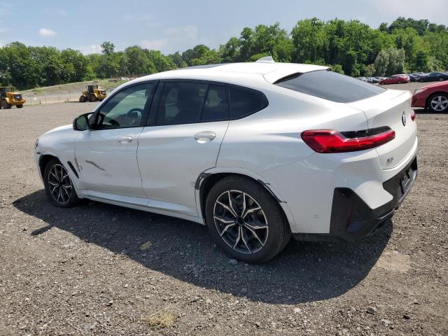 5UX43DT08P9P53629 - 2023 BMW X4 M40I WHITE photo 2