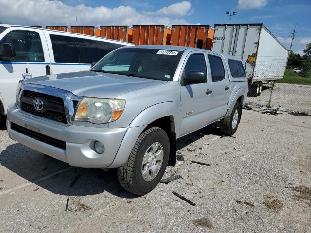 3TMJU4GN9BM116475 - 2011 TOYOTA TACOMA DOUBLE CAB PRERUNNER SILVER photo 1