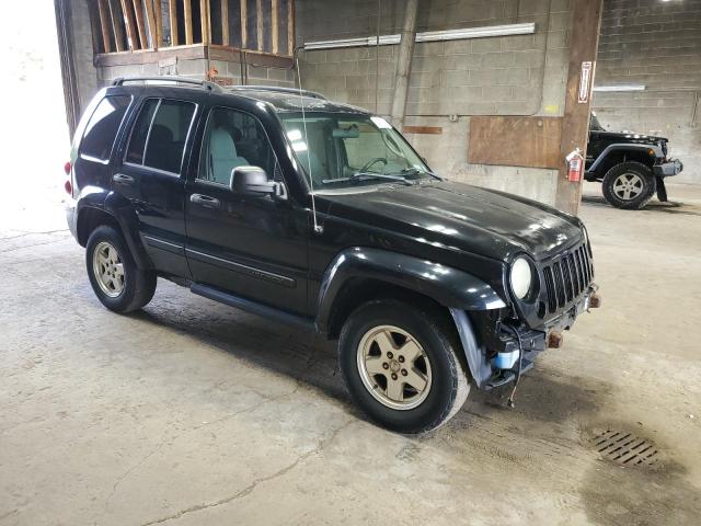 1J4GL48K47W697239 - 2007 JEEP LIBERTY SPORT შავი ფოტო 4