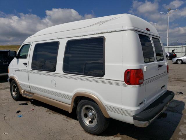 2B6HB11Z1YK145708 - 2000 DODGE RAM VAN B1500 WHITE photo 2