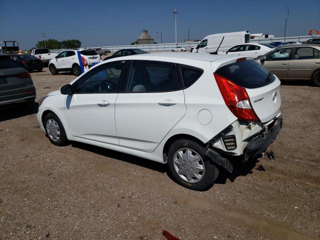 KMHCT5AE4DU111186 - 2013 HYUNDAI ACCENT GLS WHITE photo 2