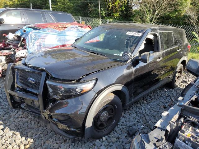 1FM5K8AB4LGC64618 - 2020 FORD EXPLORER POLICE INTERCEPTOR 双色 照片 1