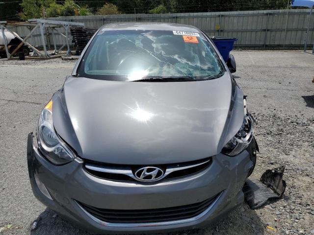 5NPDH4AE7DH298728 - 2013 HYUNDAI ELANTRA GLS GRAY photo 5