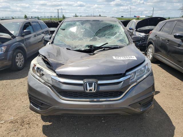 5J6RM4H3XFL045191 - 2015 HONDA CR-V LX SILVER photo 5