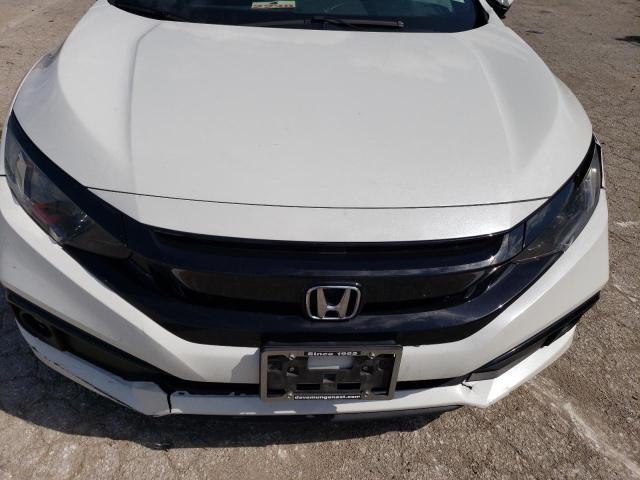 19XFC2F86KE002582 - 2019 HONDA CIVIC SPORT WHITE photo 11