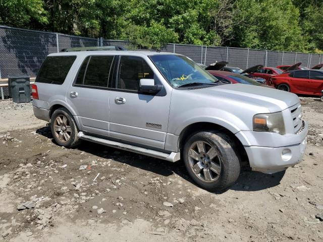 1FMFU20527LA87474 - 2007 FORD EXPEDITION LIMITED SILVER photo 4