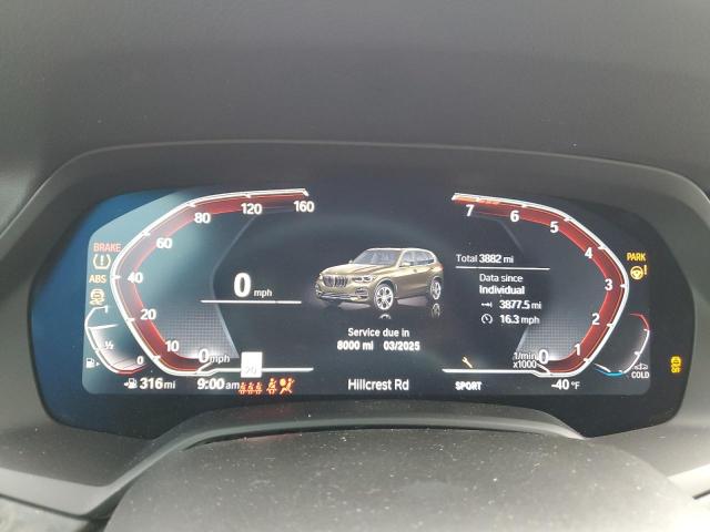 5UXCR4C05P9S01676 - 2023 BMW X5 SDRIVE 40I BROWN photo 9