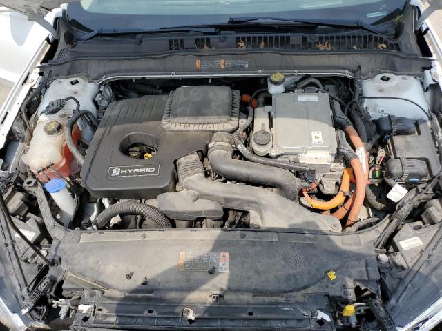 3FA6P0RU2KR140278 - 2019 FORD FUSION TITANIUM WHITE photo 11