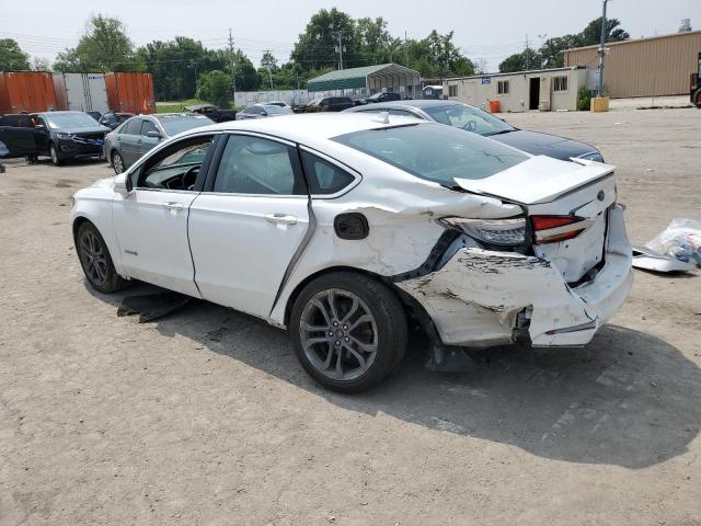 3FA6P0RU2KR140278 - 2019 FORD FUSION TITANIUM WHITE photo 2