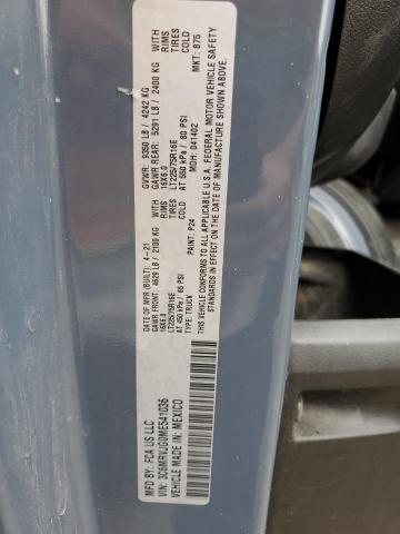 3C6MRVJG0ME541036 - 2021 RAM PROMASTER 3500 HIGH ლურჯი ფოტო 26