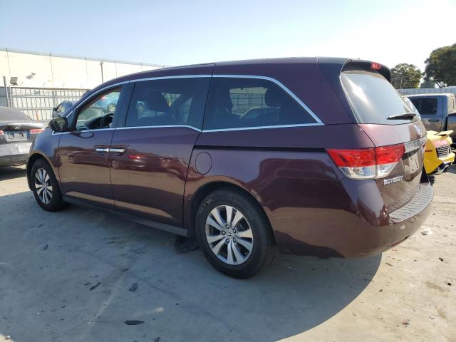 5FNRL5H62EB092516 - 2014 HONDA ODYSSEY EXL BROWN photo 2