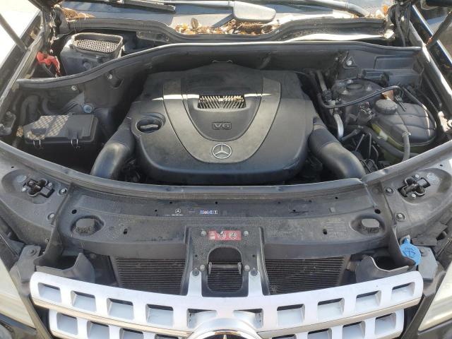 4JGBB8GB2BA670070 - 2011 MERCEDES-BENZ ML 350 4MATIC BLACK photo 12