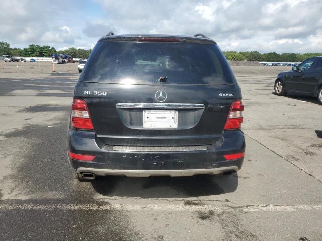 4JGBB8GB2BA670070 - 2011 MERCEDES-BENZ ML 350 4MATIC BLACK photo 6