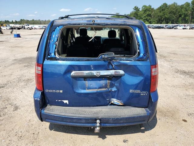 2D4RN5D14AR244673 - 2010 DODGE CARAVAN SXT BLUE photo 6