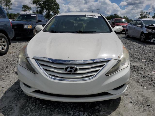 5NPEB4AC1CH400057 - 2012 HYUNDAI SONATA GLS WHITE photo 5