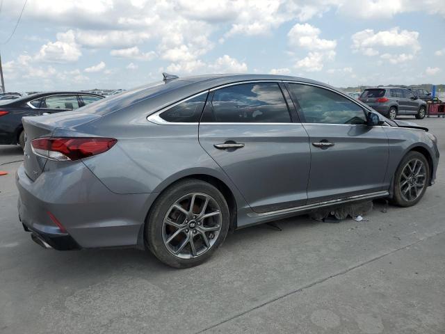 5NPE34AB1JH668494 - 2018 HYUNDAI SONATA SPORT GRAY photo 3