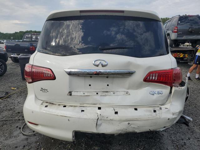 JN8AZ2NFXH9640439 - 2017 INFINITI QX80 BASE WHITE photo 6