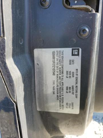 1G8AM15F07Z107948 - 2007 SATURN ION LEVEL 2 BLUE photo 12