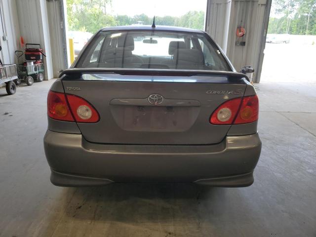 1NXBR32E84Z282570 - 2004 TOYOTA COROLLA CE GRAY photo 6