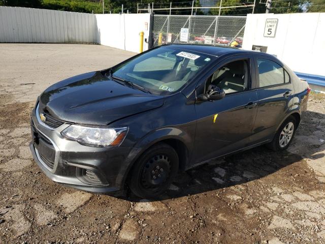 1G1JB5SB3L4142858 - 2020 CHEVROLET SONIC LS BLACK photo 1