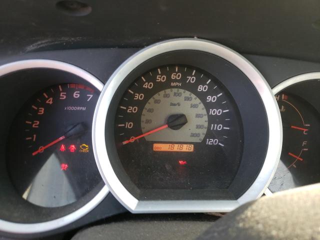 5TETX22N77Z334162 - 2007 TOYOTA TACOMA ACCESS CAB თაფლისფერი ფოტო 8