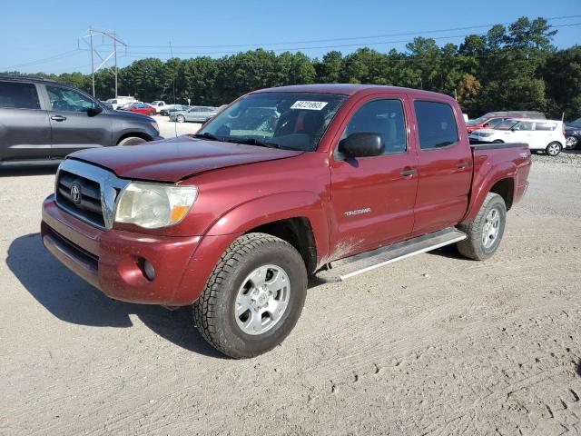 5TEJU62N48Z487719 - 2008 TOYOTA TACOMA DOUBLE CAB PRERUNNER BURGUNDY photo 1