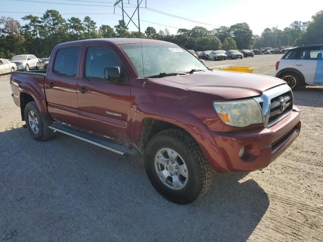 5TEJU62N48Z487719 - 2008 TOYOTA TACOMA DOUBLE CAB PRERUNNER BURGUNDY photo 4