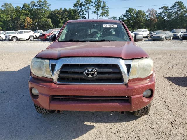 5TEJU62N48Z487719 - 2008 TOYOTA TACOMA DOUBLE CAB PRERUNNER BURGUNDY photo 5