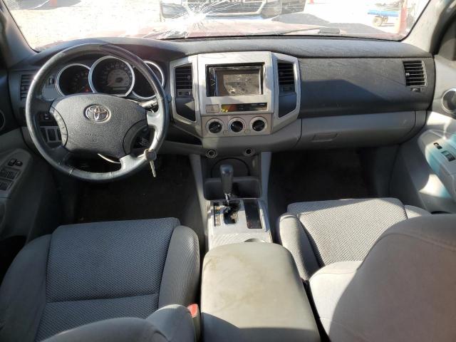 5TEJU62N48Z487719 - 2008 TOYOTA TACOMA DOUBLE CAB PRERUNNER BURGUNDY photo 8