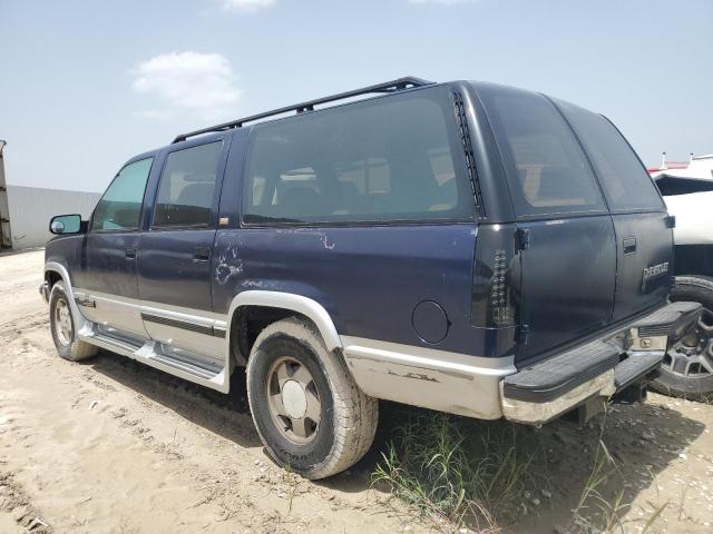 1GNFK16K6PJ371419 - 1993 CHEVROLET SUBURBAN K1500 BLUE photo 2