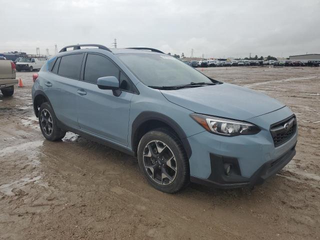 JF2GTAEC2LH268036 - 2020 SUBARU CROSSTREK PREMIUM BLUE photo 4