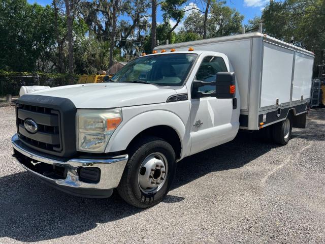 1FDRF3GT0CEC75202 - 2012 FORD F350 SUPER DUTY WHITE photo 2