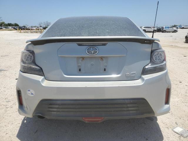 JTKJF5C77E3076581 - 2014 TOYOTA SCION TC SILVER photo 6